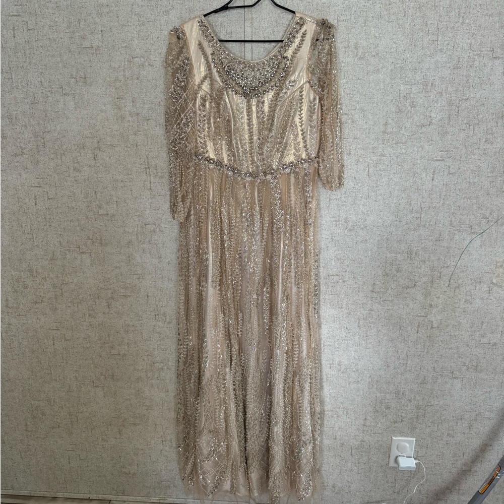 Custom made bridal dress